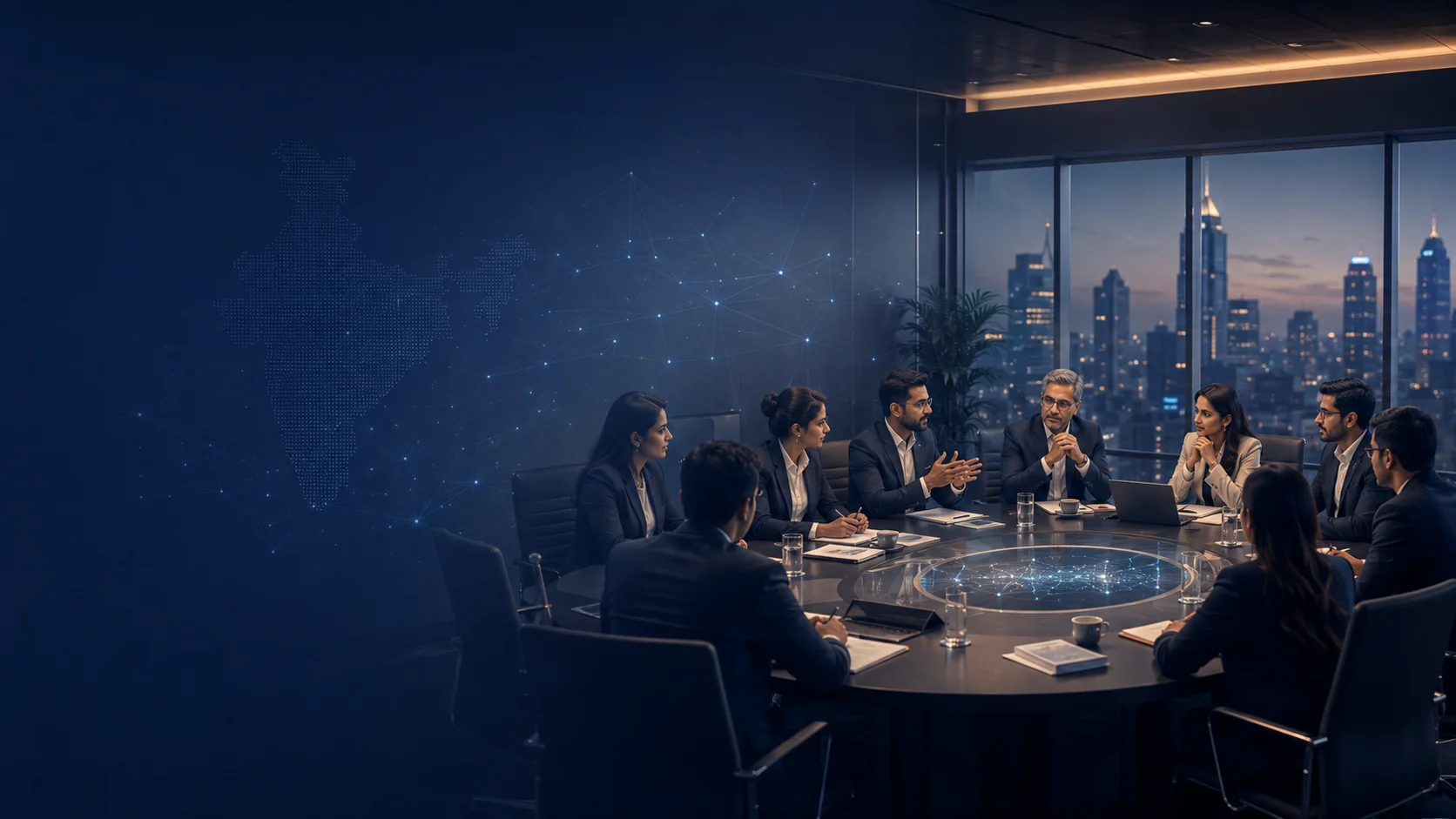Indian Venture Studio Association ecosystem overview background